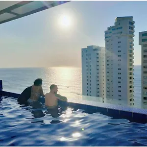  Apartamento 8 Vista Al Mar, Playa Rodadero, Colombia